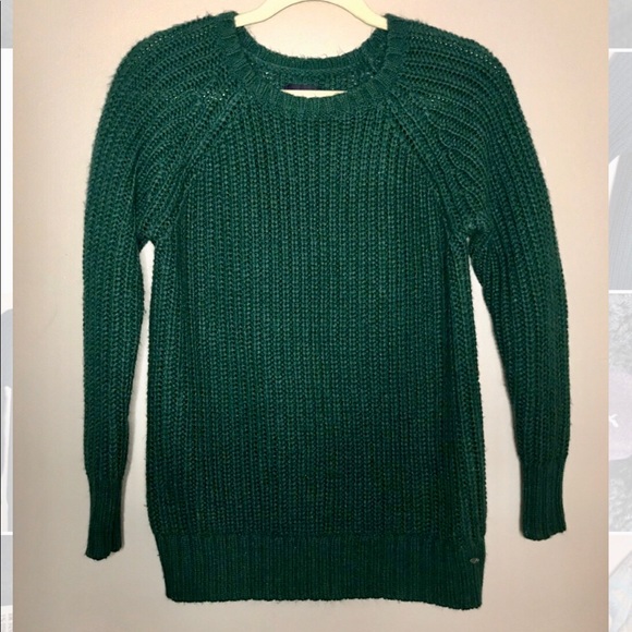 American Eagle Outfitters Sweaters - !4for20! AEO forest green knit jegging sweater